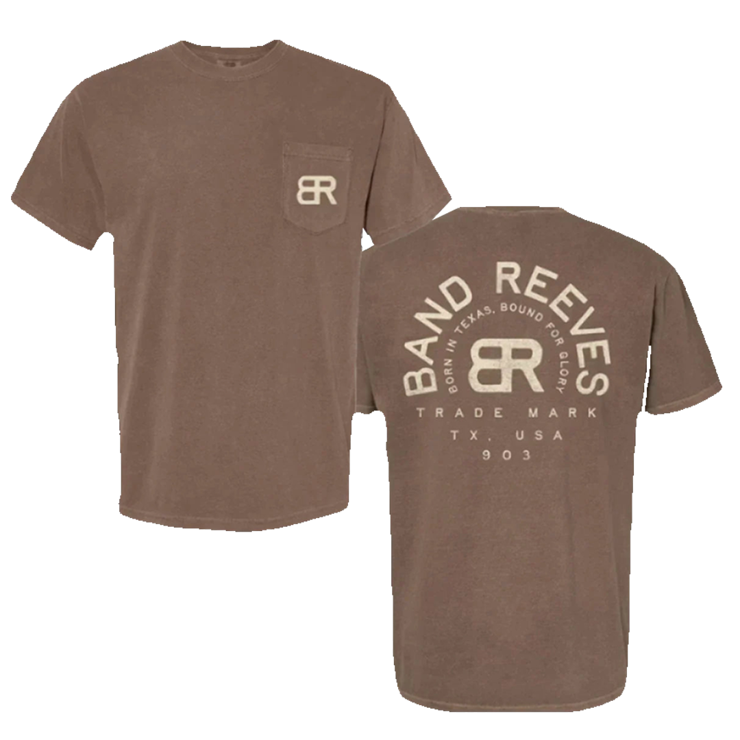 Brown Band Reeves Pocket T-shirt