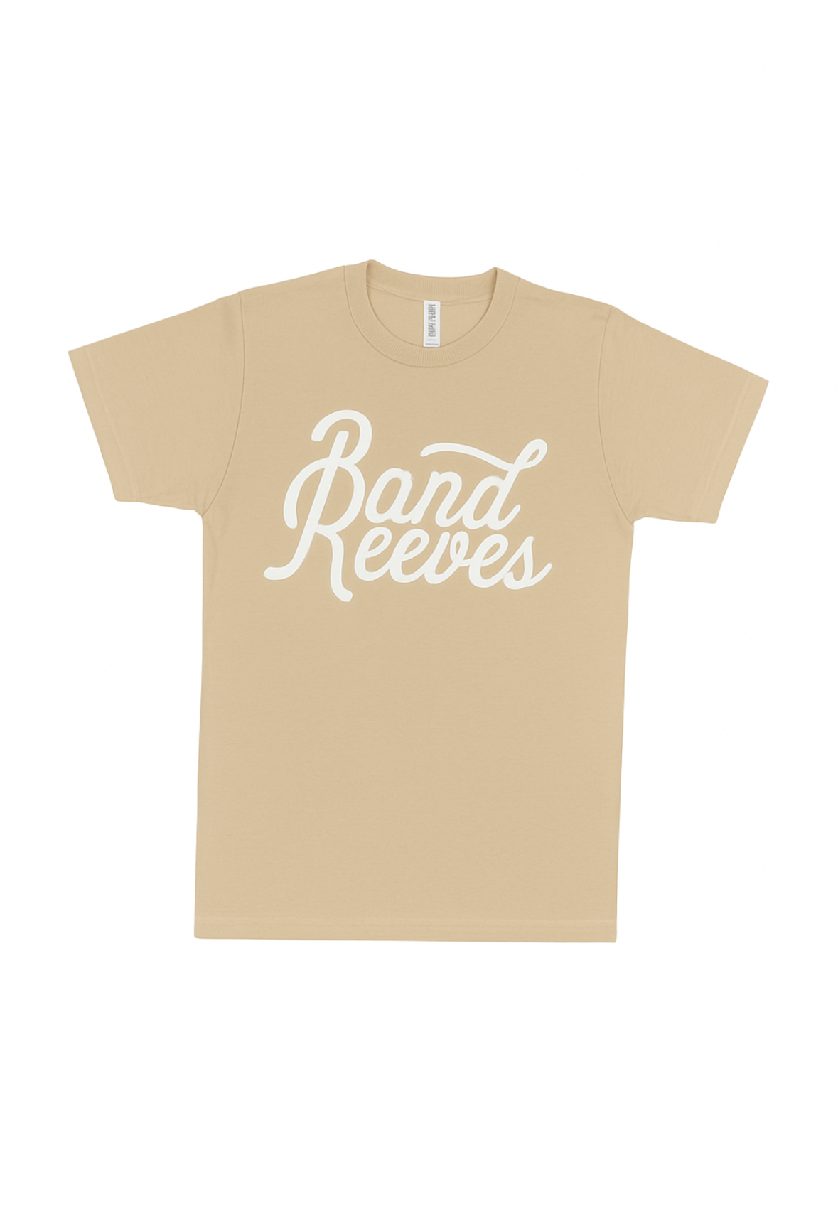 Cream “Band Reeves” puff print
