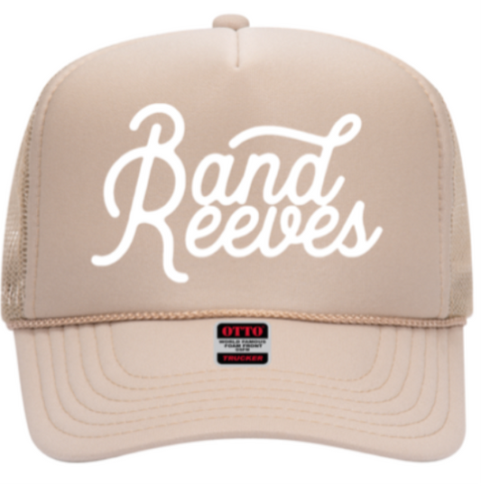 Tan trucker hat