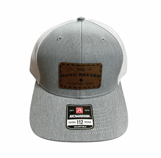 Adjustable gray/white hat