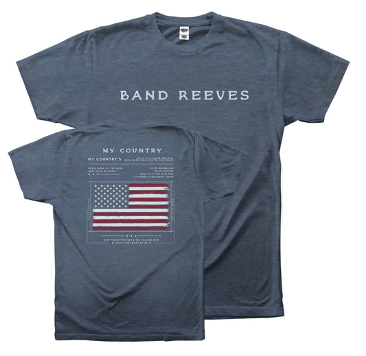 “My Country” navy T-shirt