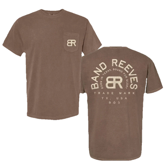 Brown Band Reeves Pocket T-shirt