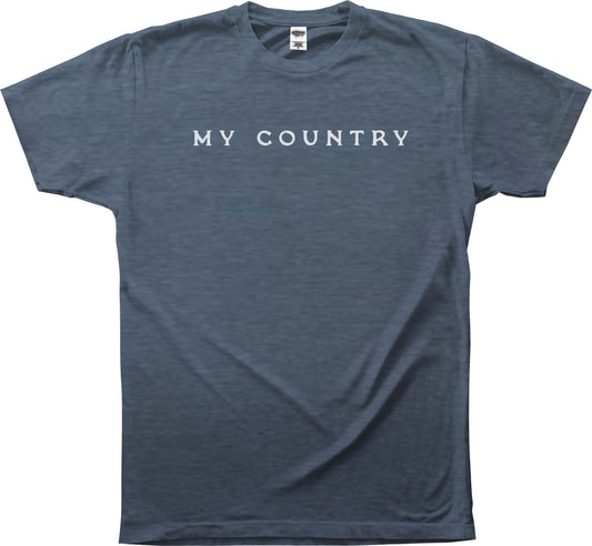 “My Country” navy T-shirt