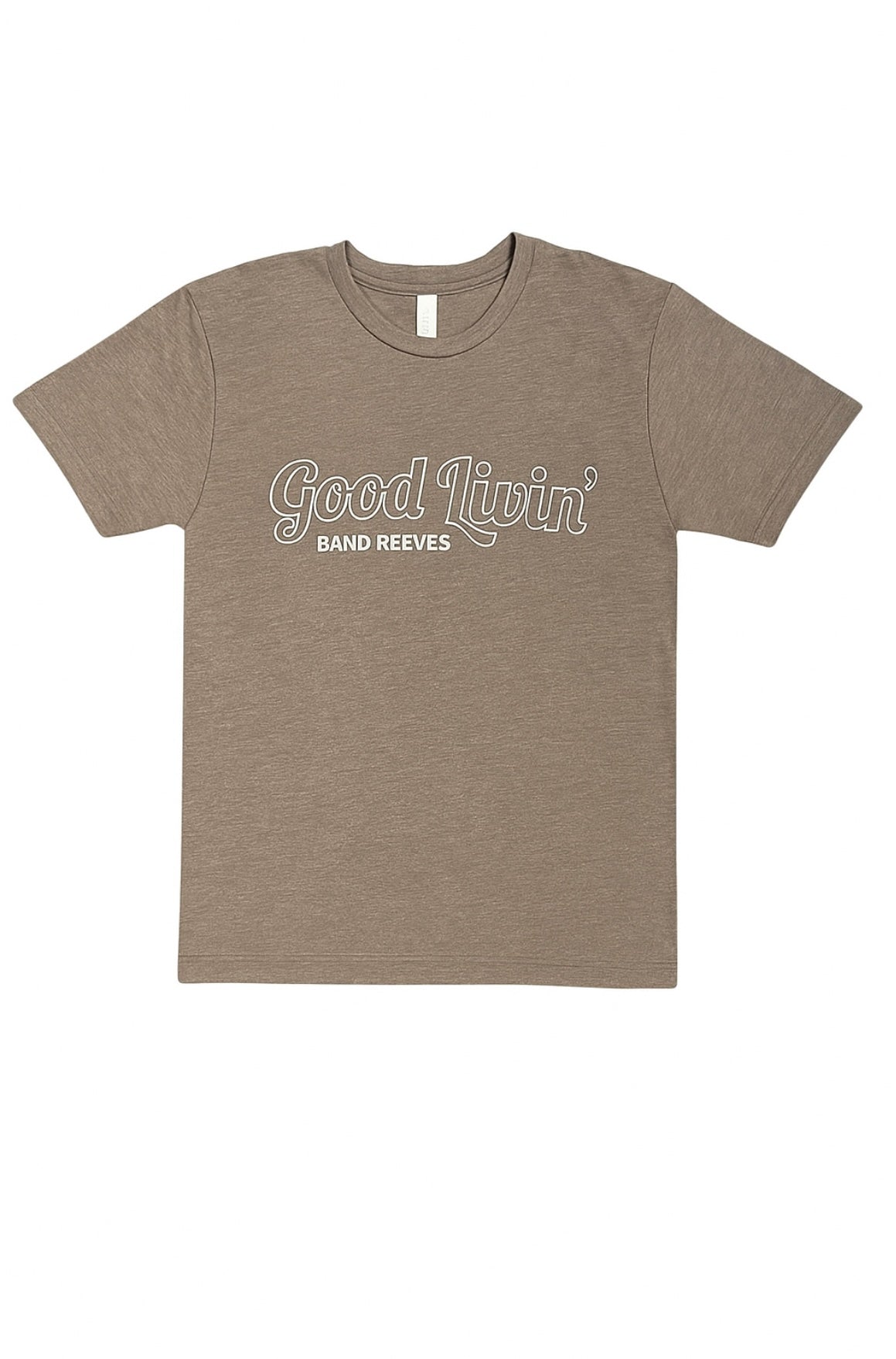 Mocha “Good Livin’” shirt